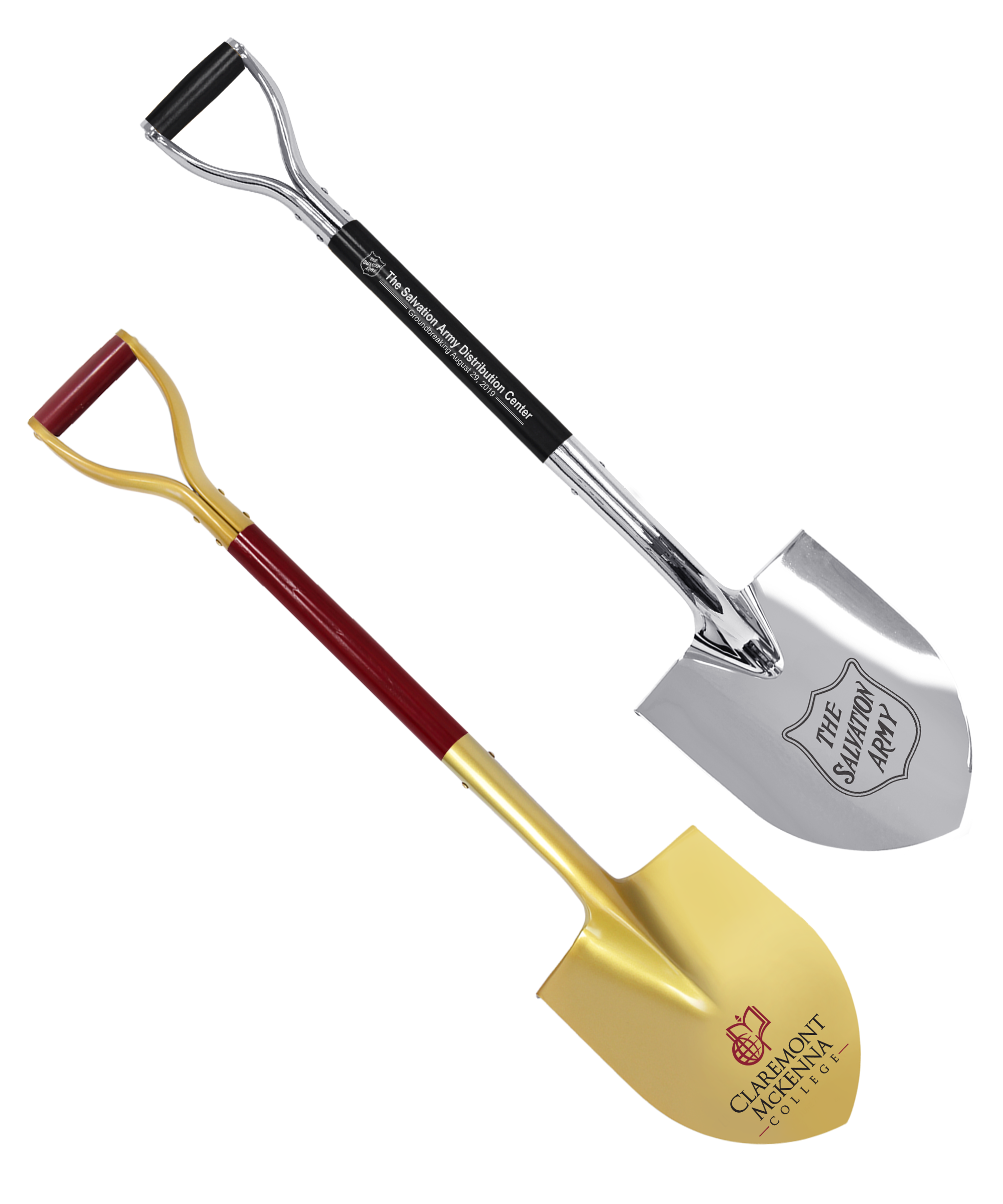 Custom Painted Shovel Handles