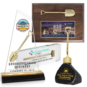 Groundbreaking Plaques and Awards