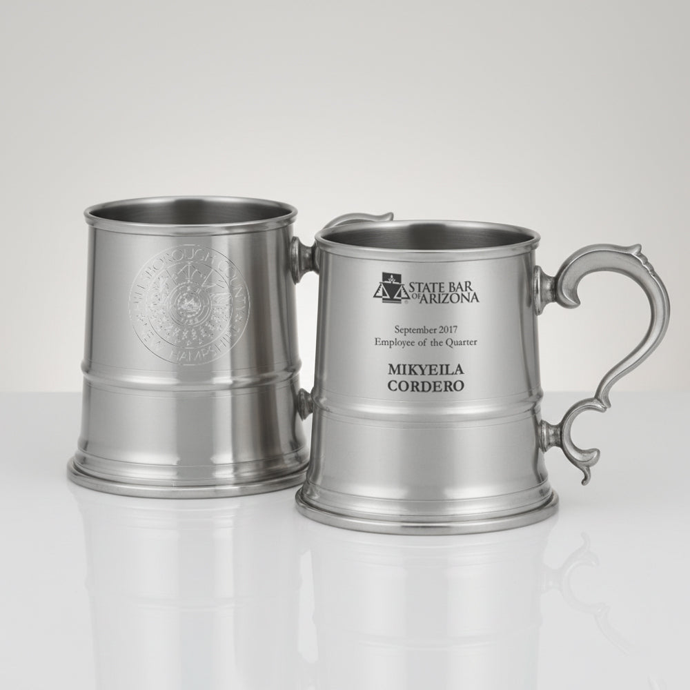 16 oz Pewter English Tankard