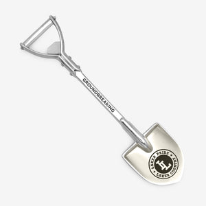 Bright Silver 6-3/4" Miniature Shovel
