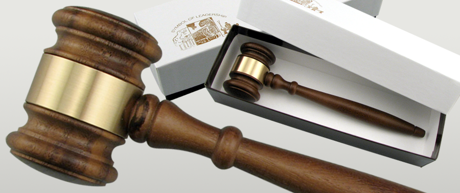 Ceremonial Gavels - Engraving, Awards & Gifts