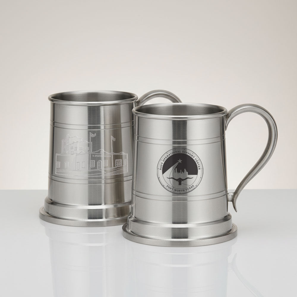 8 oz Pewter Boston Tankard