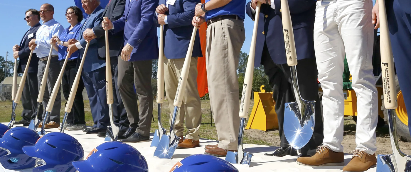 Ceremonial Baseball Bat Shovels