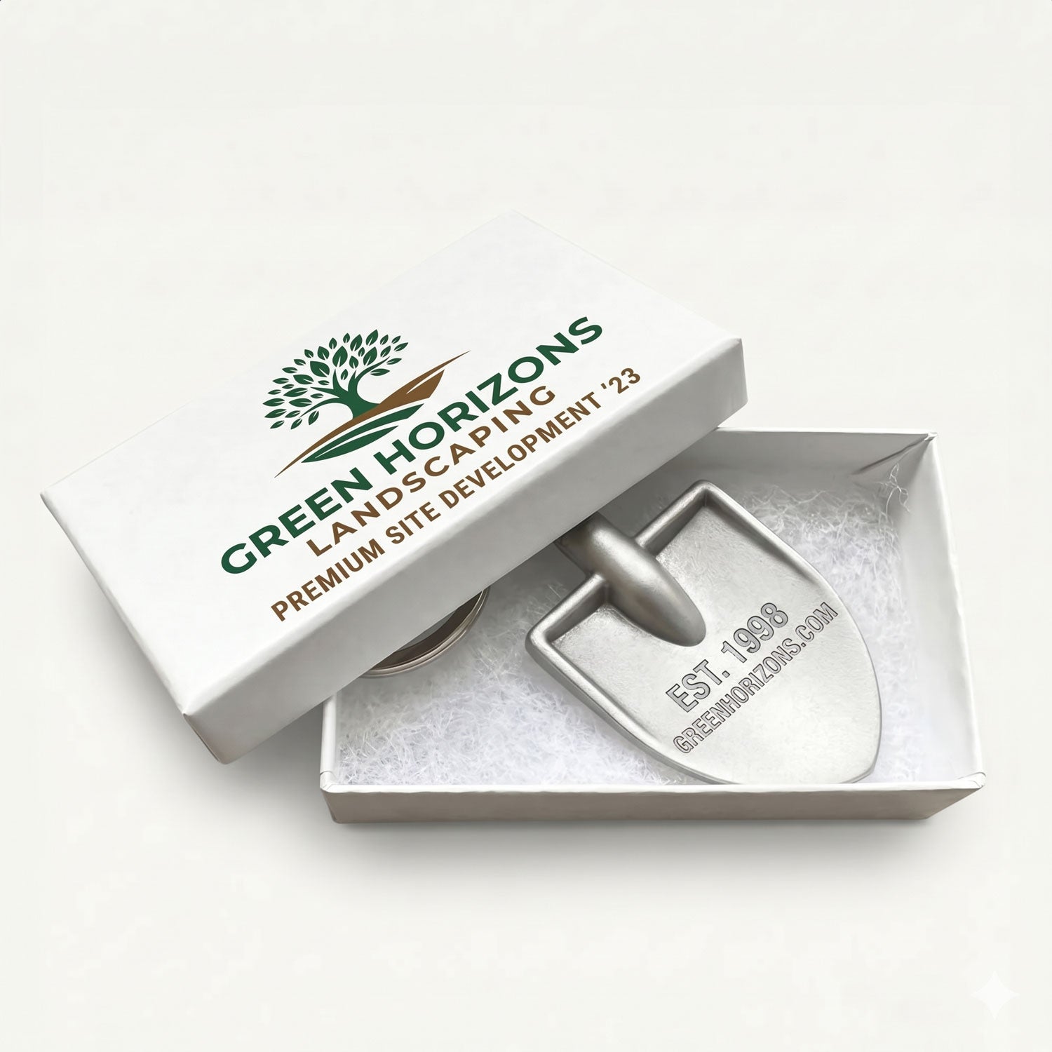 Custom Cast Shovel Spade Keychains