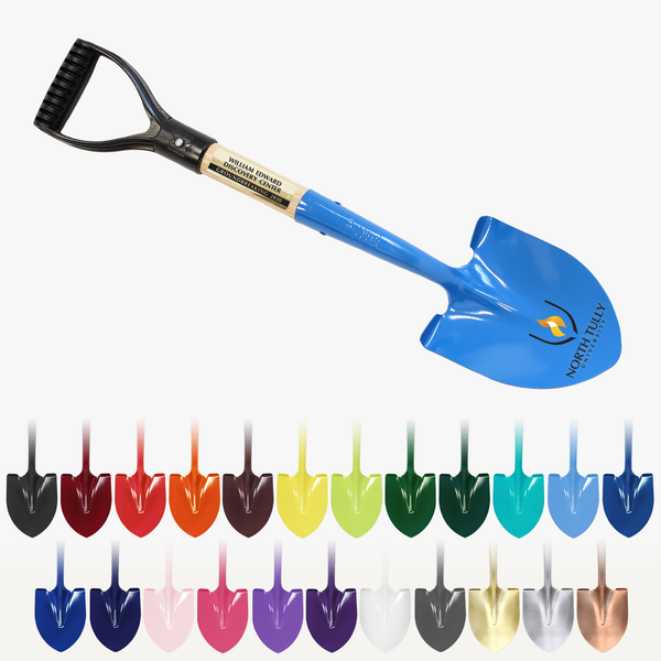 Small Assorted Colors Ceremonial Shovels - Engraving, Awards & Gifts