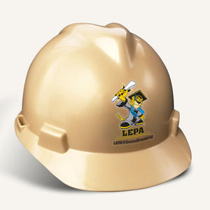 Gold Finish Hard Hat

