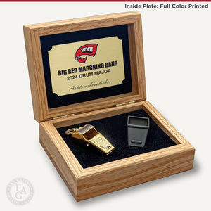 24 KT Gold Plated Whistle Award