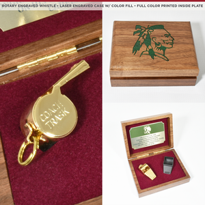 24 KT Gold Plated Whistle Award