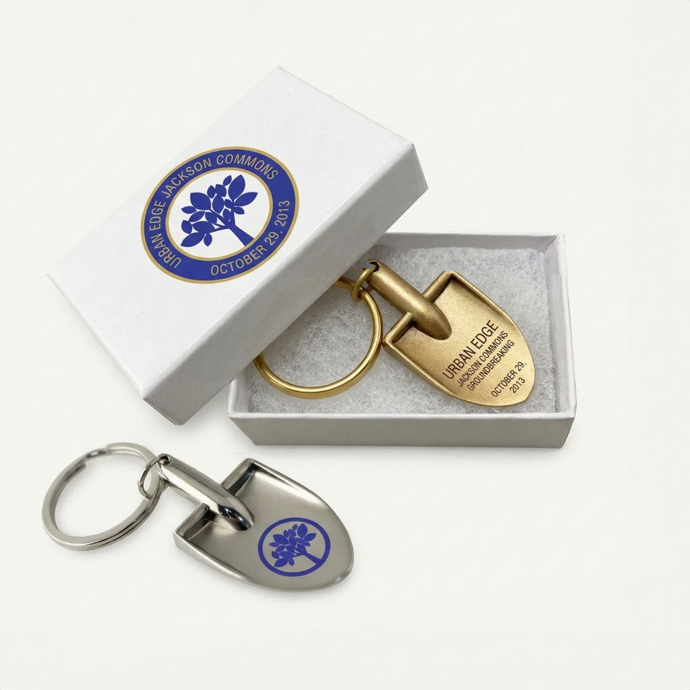 Shovel Spade Keychains - Engraving, Awards & Gifts