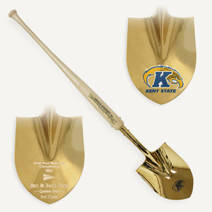 Traditional Gold Plated Ceremonial Groundbreaking Shovel - Baseball Bat Handle