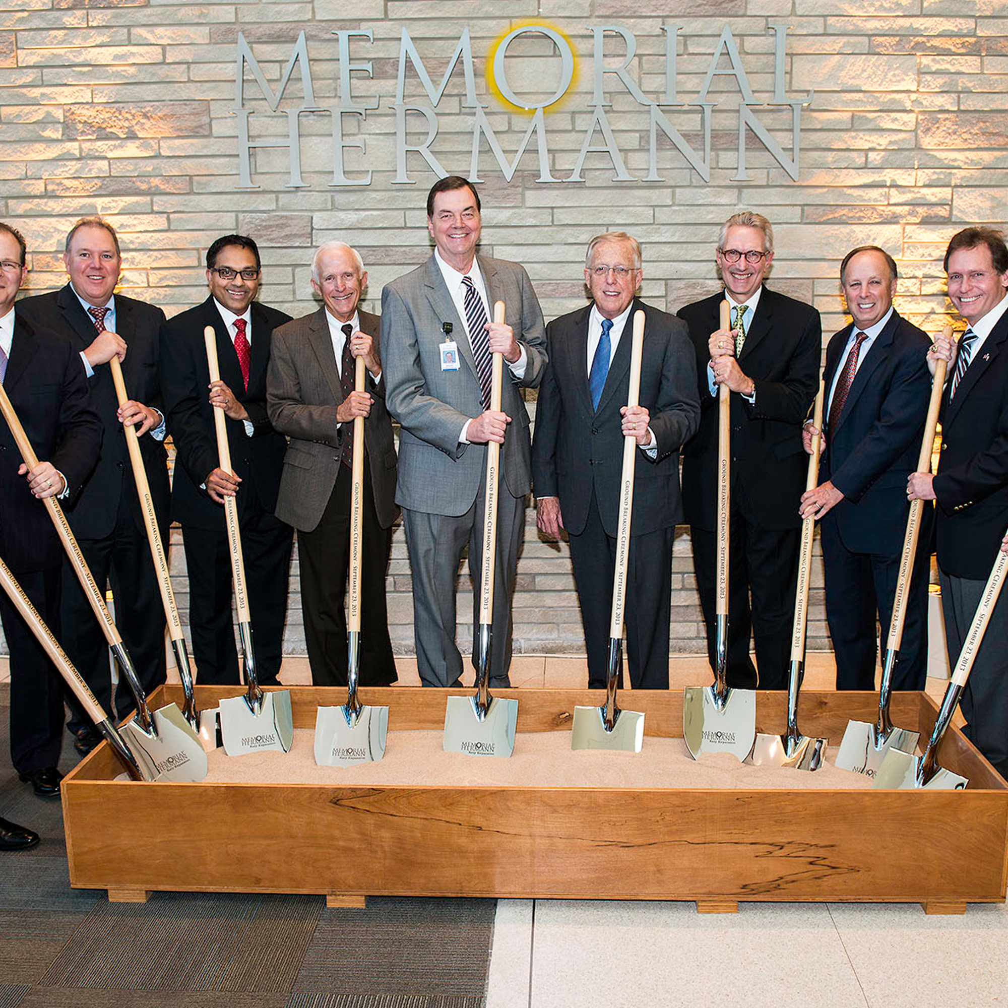 Ceremonial Groundbreaking Shovel - Long Handle