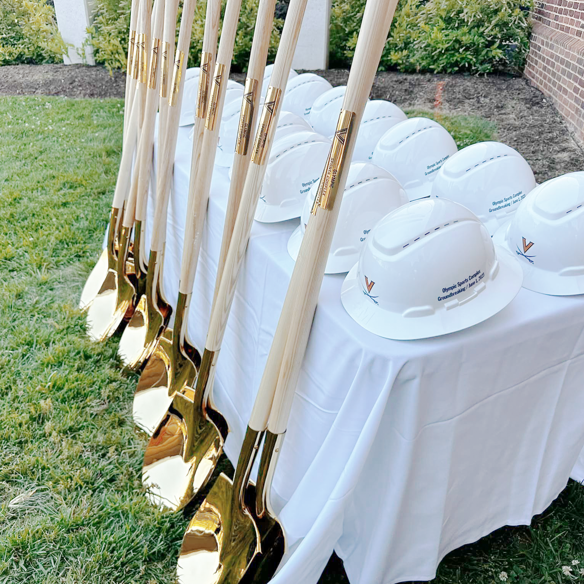 Ceremonial Groundbreaking Shovel - Long Handle
