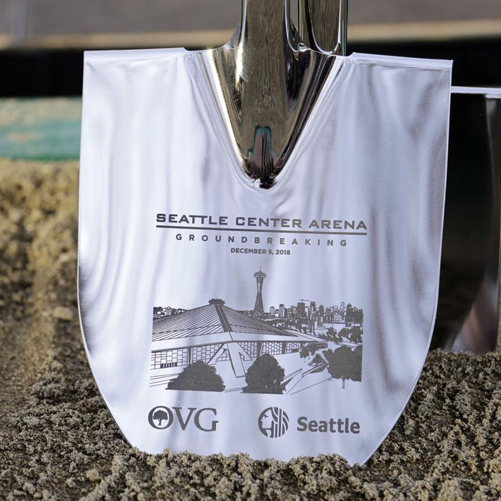 Ceremonial Groundbreaking Shovel - Specialty Spade