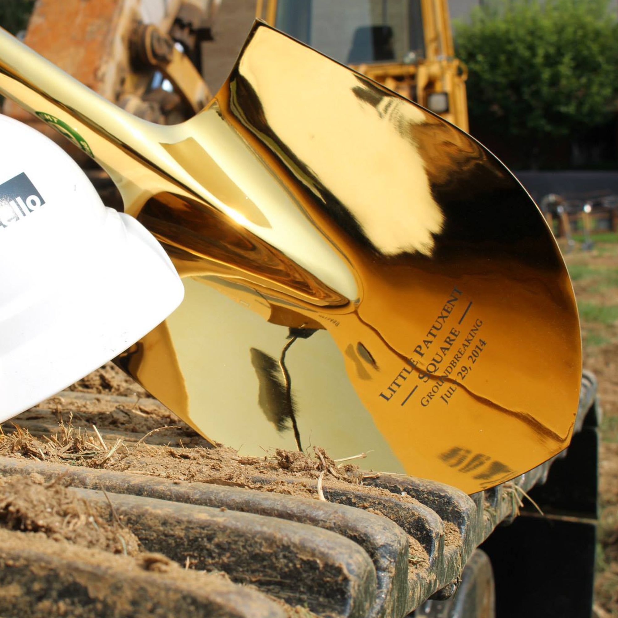 Ceremonial Groundbreaking Shovel - Traditional Spade