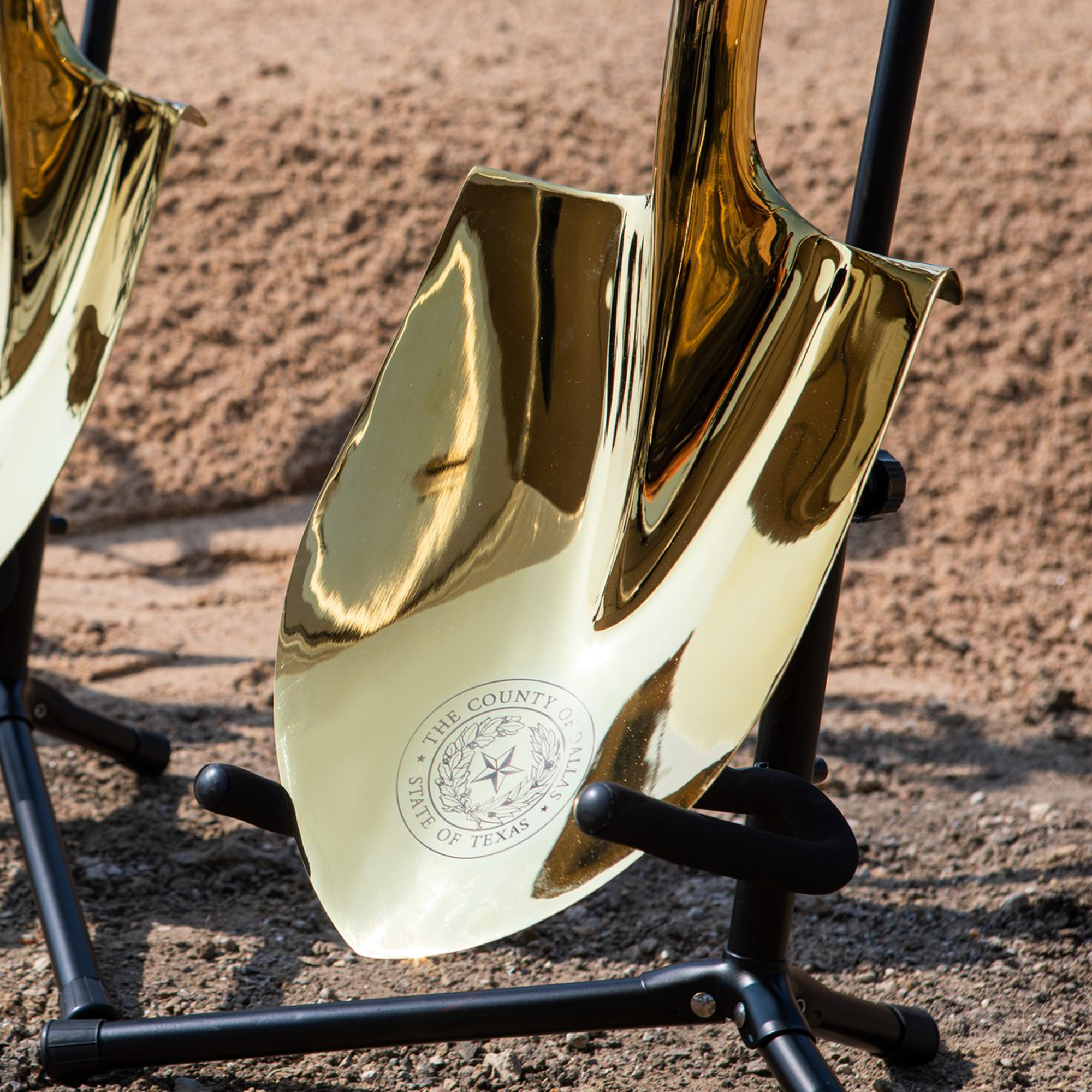 Ceremonial Groundbreaking Shovel - Traditional Spade