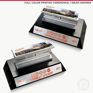 Full Color Printed Ceremonial Ibeam Awards