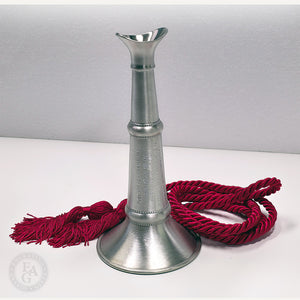 Firefighter's Mini Megaphone with Red Braid