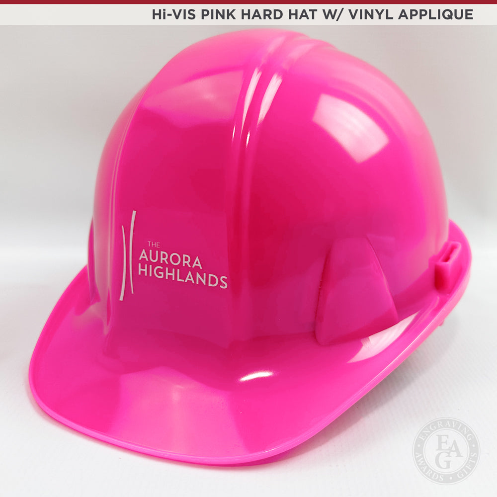 Ceremonial Hard Hat Flat Front Engraving, Awards Gifts