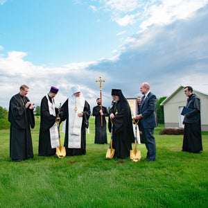 Gold Finish Ceremonial Groundbreaking Shovel - D-Handle