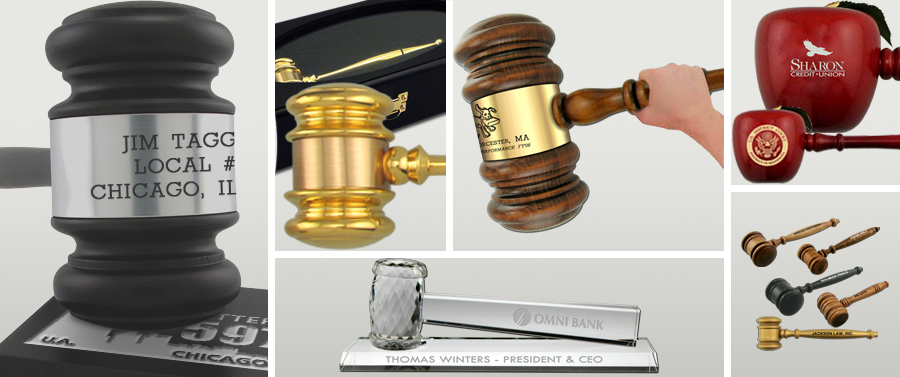 Ceremonial Gavels - Engraving, Awards & Gifts