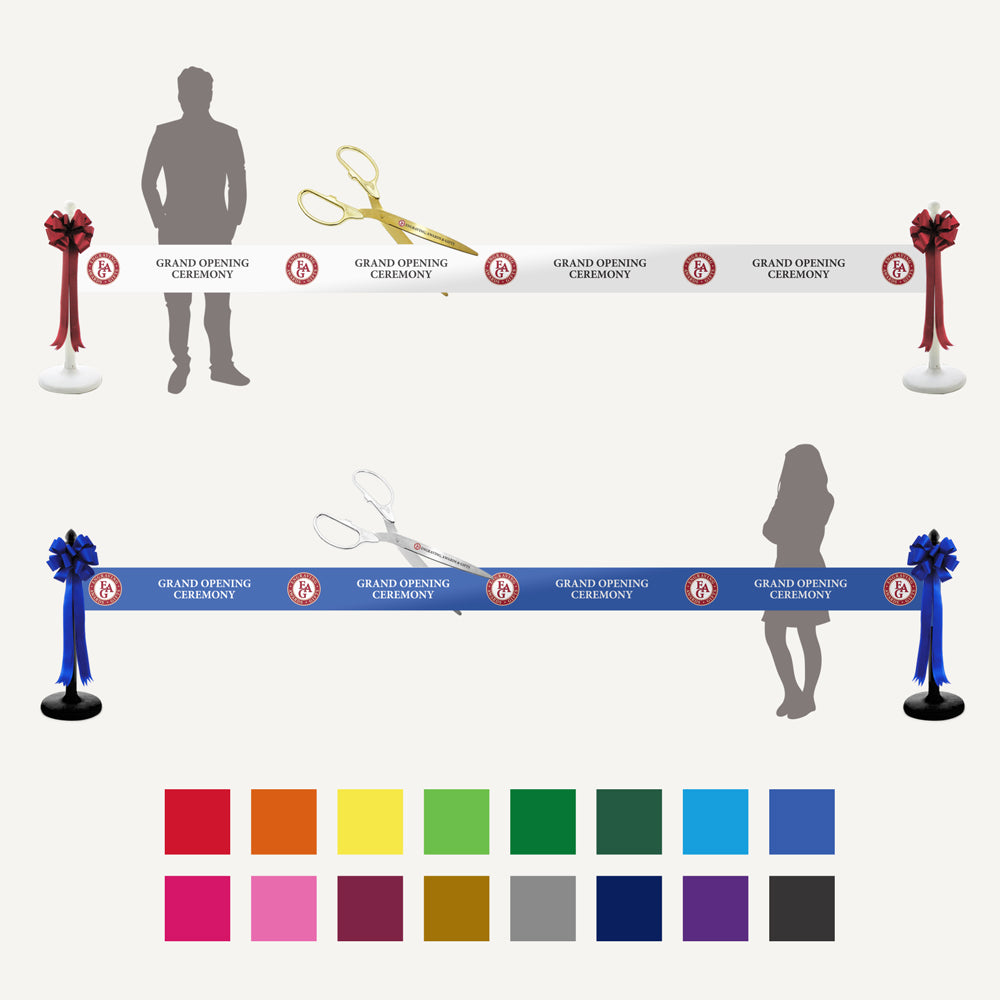 Customize Ribbon Colour Custom Color Printed Ribbon - Engraving, Awards & Gifts