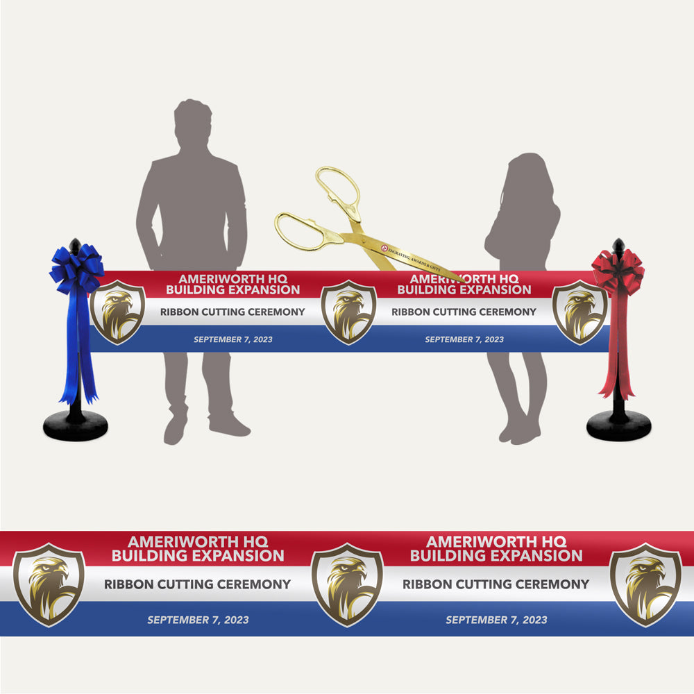Team Rwb Banner Red White And Blue Ribbon Banner