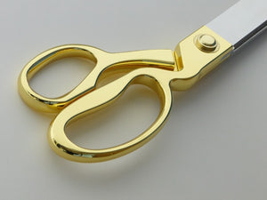 20" Ceremonial Ribbon Cutting Scissors Close Up