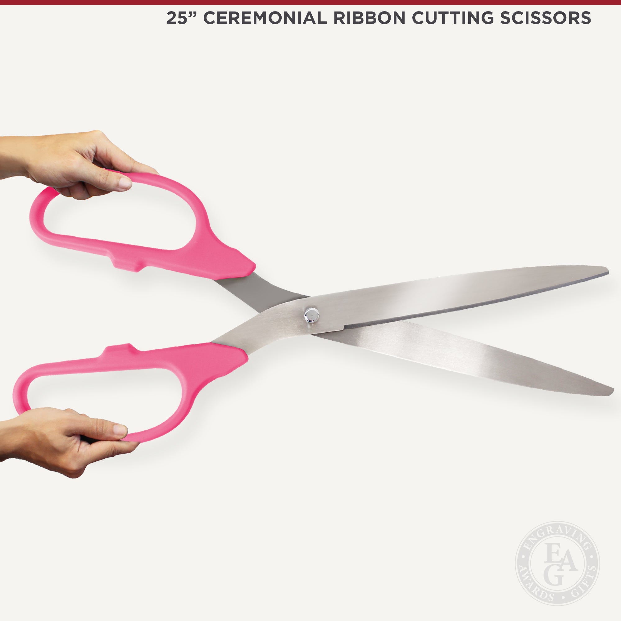 Deluxe Grand Opening Kit - 25 Ceremonial Scissors with Silver Blades -  Engraving, Awards & Gifts