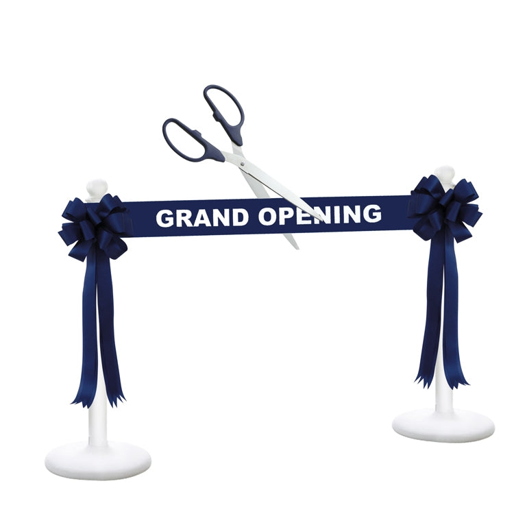 Deluxe Grand Opening Kit - 25 Ceremonial Scissors with Silver Blades