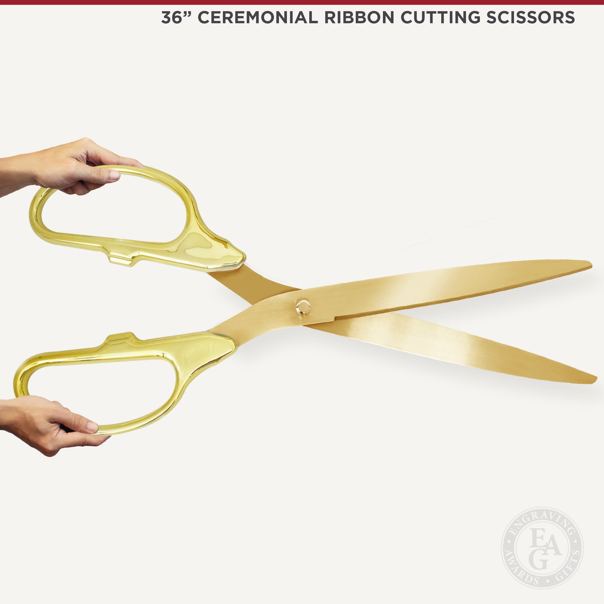 Ribbon Cutting Scissors Giant Scissors Large Scissors for Ribbon Cutting Ceremony Gold Scissors for Ribbon Cutting Professional Scissors for Fabric