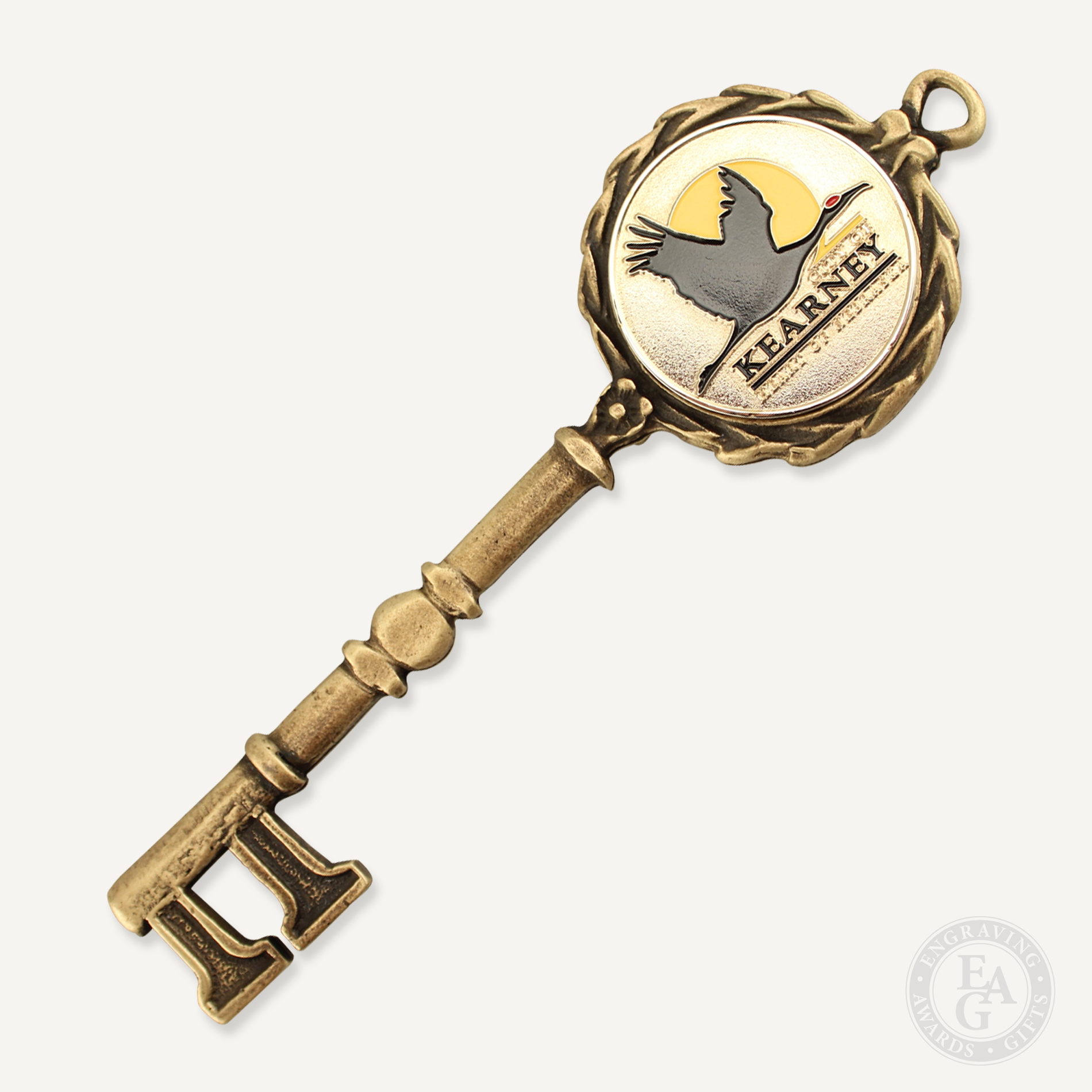 3D Custom Casted Ceremonial Key with Insert - Engraving, Awards & Gifts