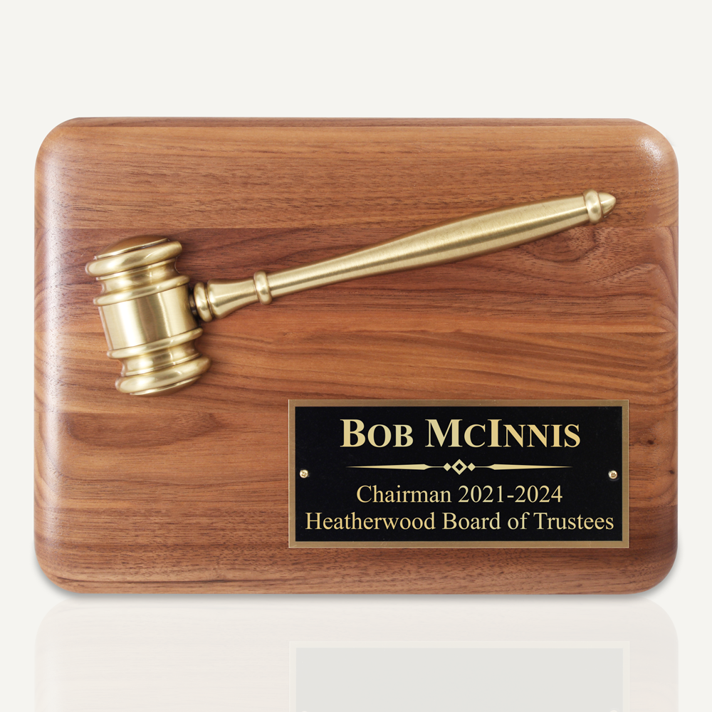 Gavel Plaques Engraving, Awards & Gifts
