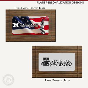 Plate Personalization Options