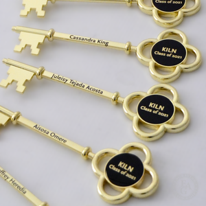 5-7/8" Gold Plated Ceremonial Key