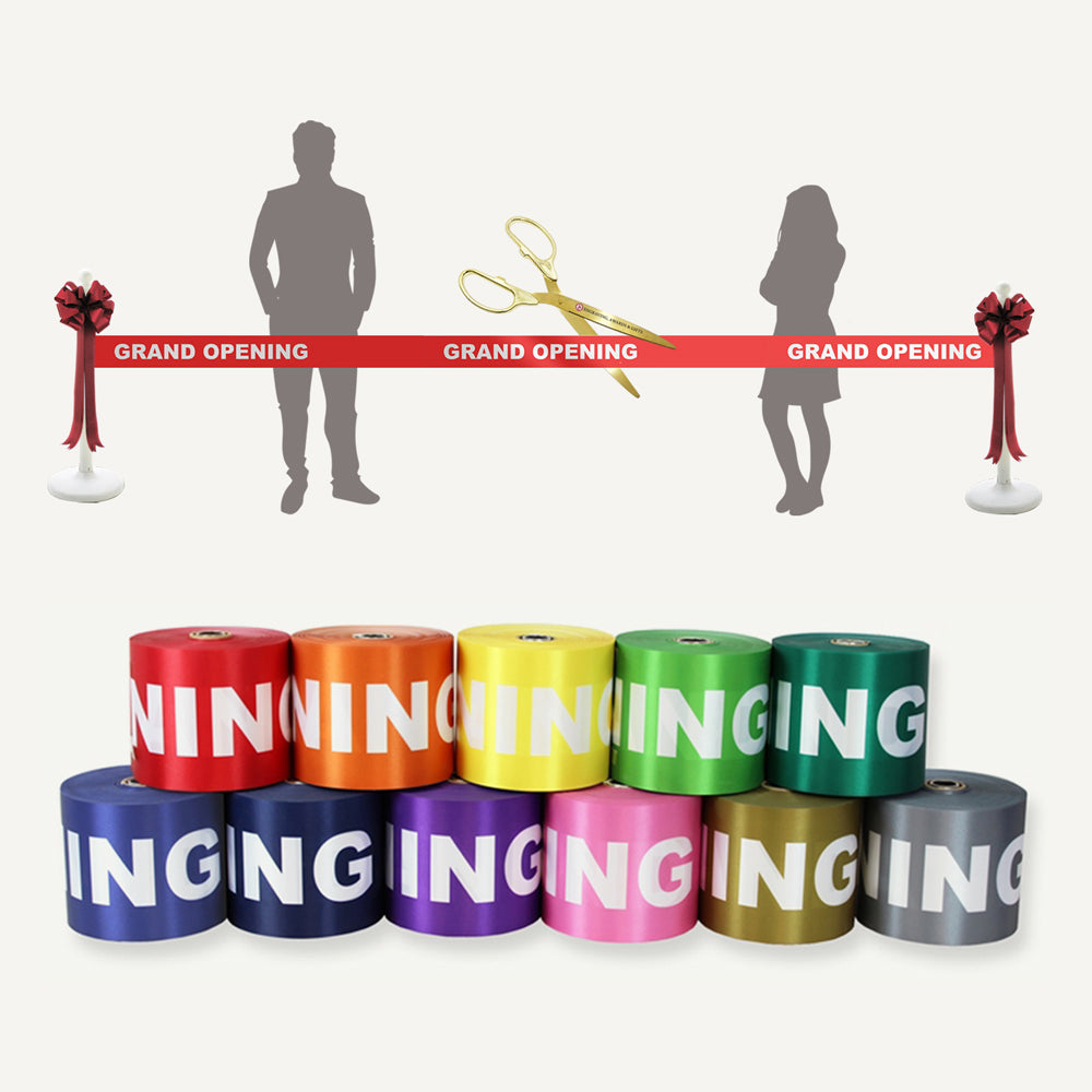 Ribbon Cutting & Grand Opening Ribbon - Engraving, Awards & Gifts