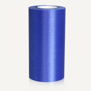 6in Wide Satin Ceremonial Ribbon - Royal Blue