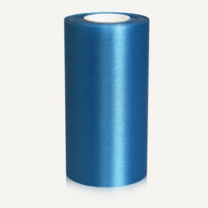 6in Wide Satin Ceremonial Ribbon - Teal
