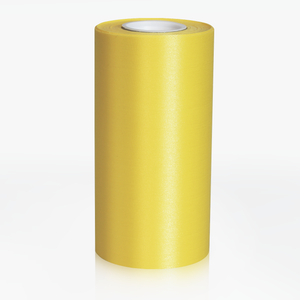 6in Wide Satin Ceremonial Ribbon - Yellow