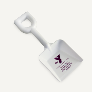 8 inch White Plastic Shovel