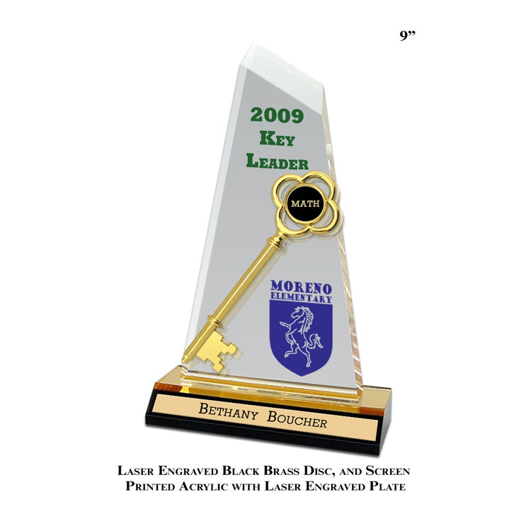 Ceremonial Acrylic Key Award - Engraving, Awards & Gifts