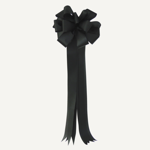 Giant Ceremonial Stanchion Bows - Black 