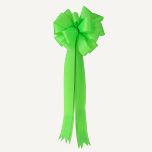 Giant Ceremonial Stanchion Bows - Hot Lime