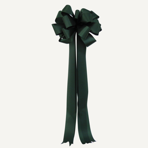 Giant Ceremonial Stanchion Bows - Hunter Green