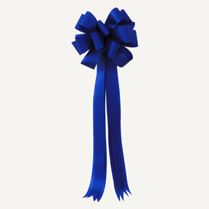 Giant Ceremonial Stanchion Bows - Royal Blue