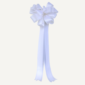 Giant Ceremonial Stanchion Bows - White
