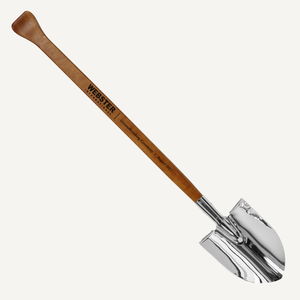 Chrome Plated Groundbreaking Shovel - Paddle Handle