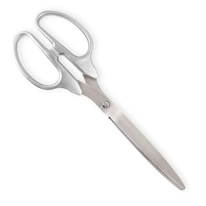 25" Silver Ribbon Cutting Scissors with Silver Blades