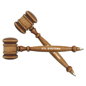 Gavel Pens with Imprint