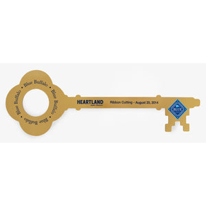 2ft Gold Finish Giant Key to the City
