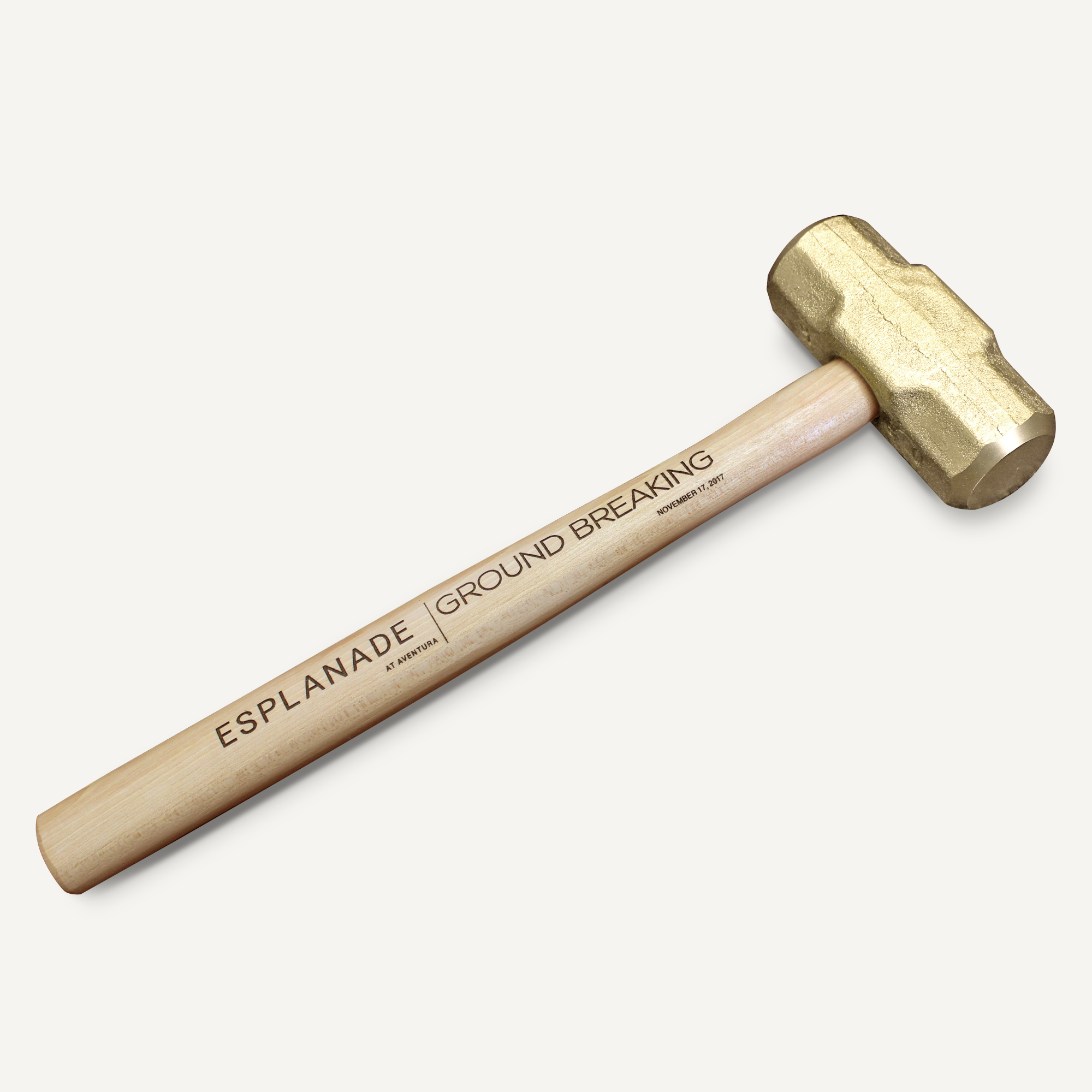 Small Gold Plated Sledgehammer - Engraving, Awards & Gifts